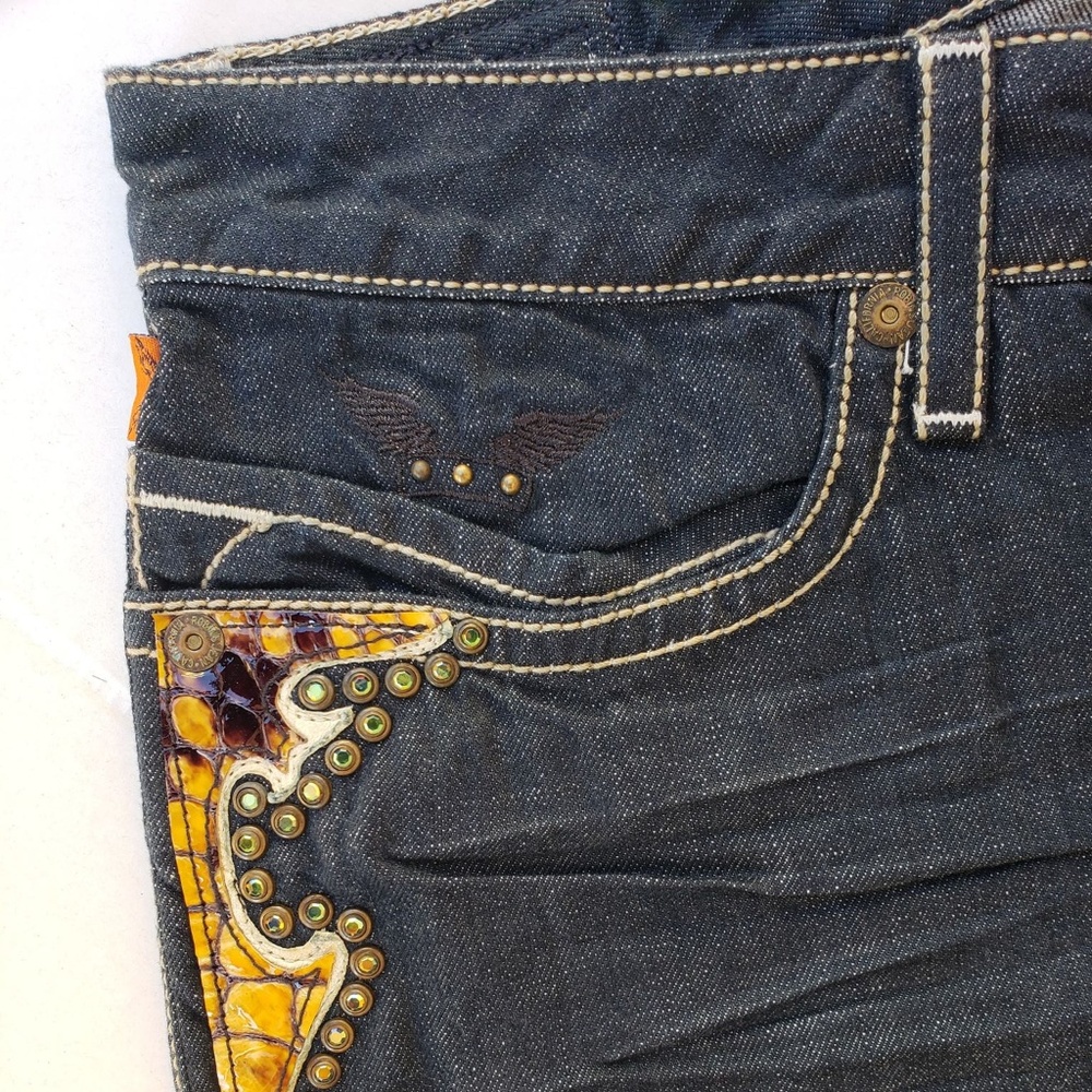 New Men's ROBIN'S JEAN sz 40 YELPYT Straight Jeans - Picture 6 of 8